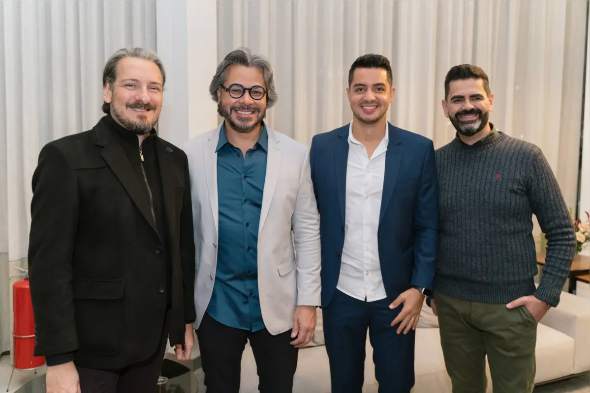 Alessandro Cavalcanti, Fabiano Abul, Ricardo Makhoul e Rodrigo Souza