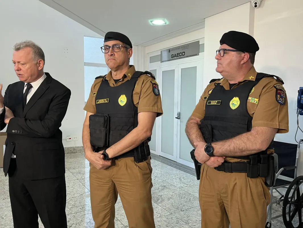 Operação foi resultado de trabalho conjunto da PM e do Gaeco