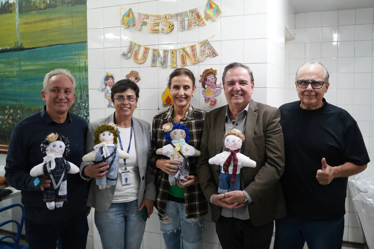 Beto Cambará, Derlene Miranda, Carol Fonseca, Ailton Nantes e Chef Taico
