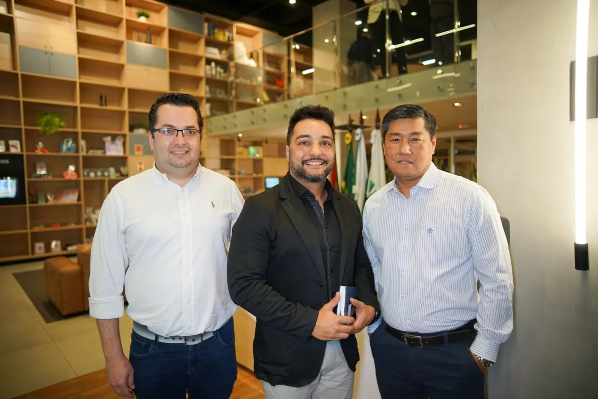 Vanderson Redon, Rodrigo Jacomini e Luiz Itakura