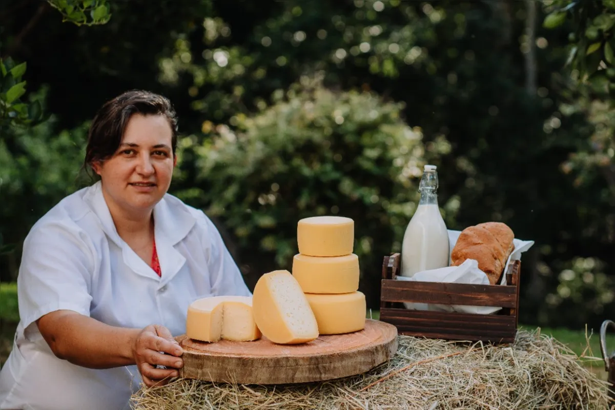 Roseli Piekas Capra, da Queijaria Vidalat: "O fato de conquistarmos esse selo nos permite agregar valor ao produto”