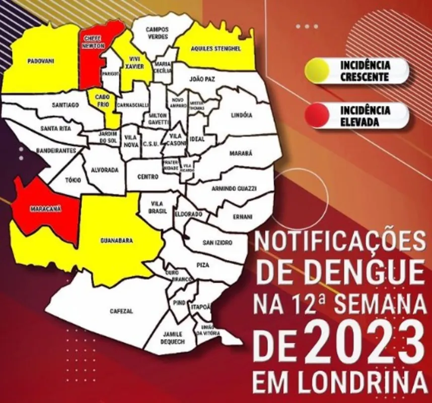 Imagem ilustrativa da imagem Saúde trata cenário da dengue em Londrina como epidemia