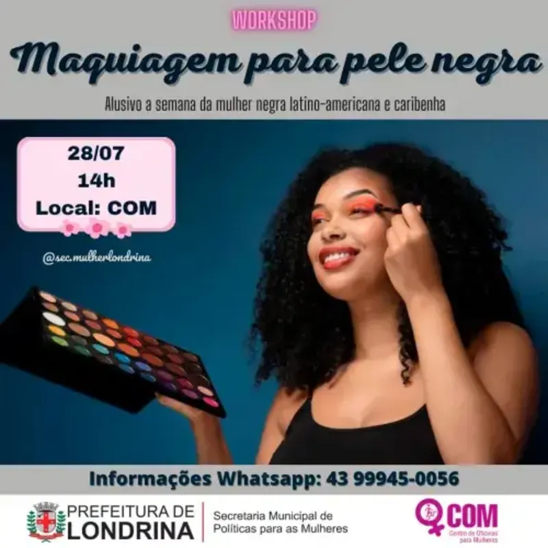 Imagem ilustrativa da imagem Secretaria realiza cursos de culinária caribenha e maquiagem para pele negra