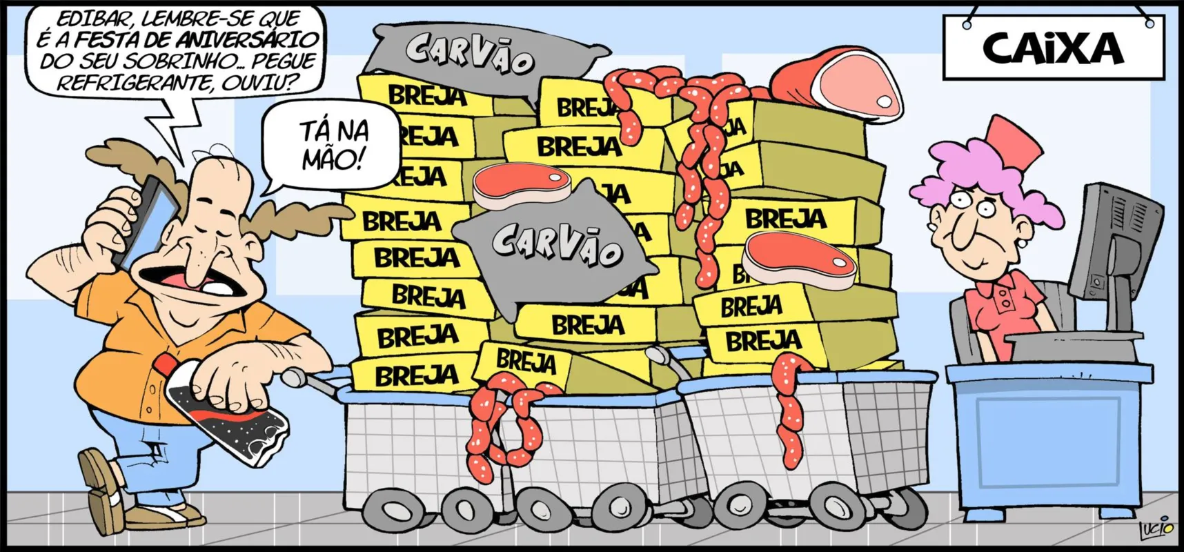 Imagem ilustrativa da imagem Sextou! Que tal um pouco de humor com as tirinhas?