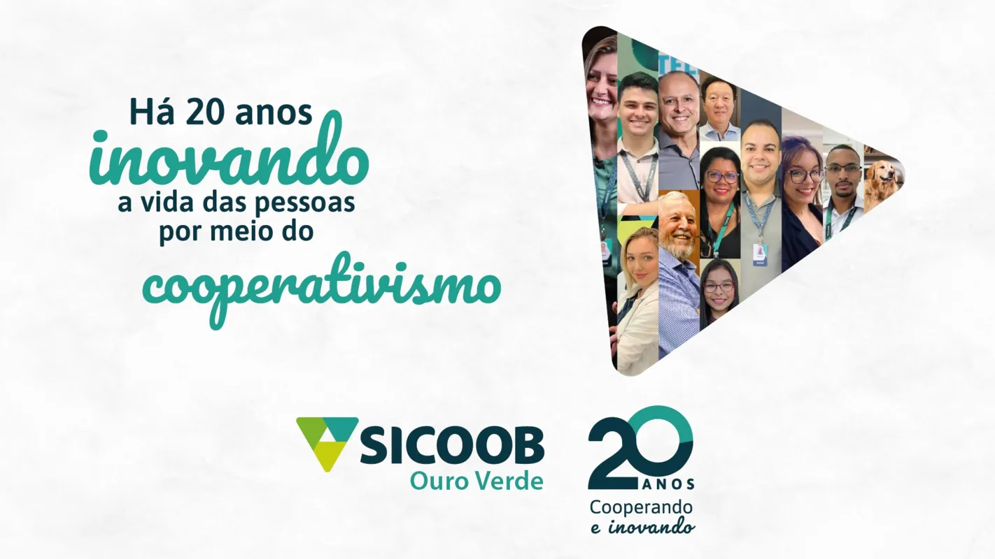 Imagem ilustrativa da imagem Sicoob Ouro Verde completa 20 anos de sucesso