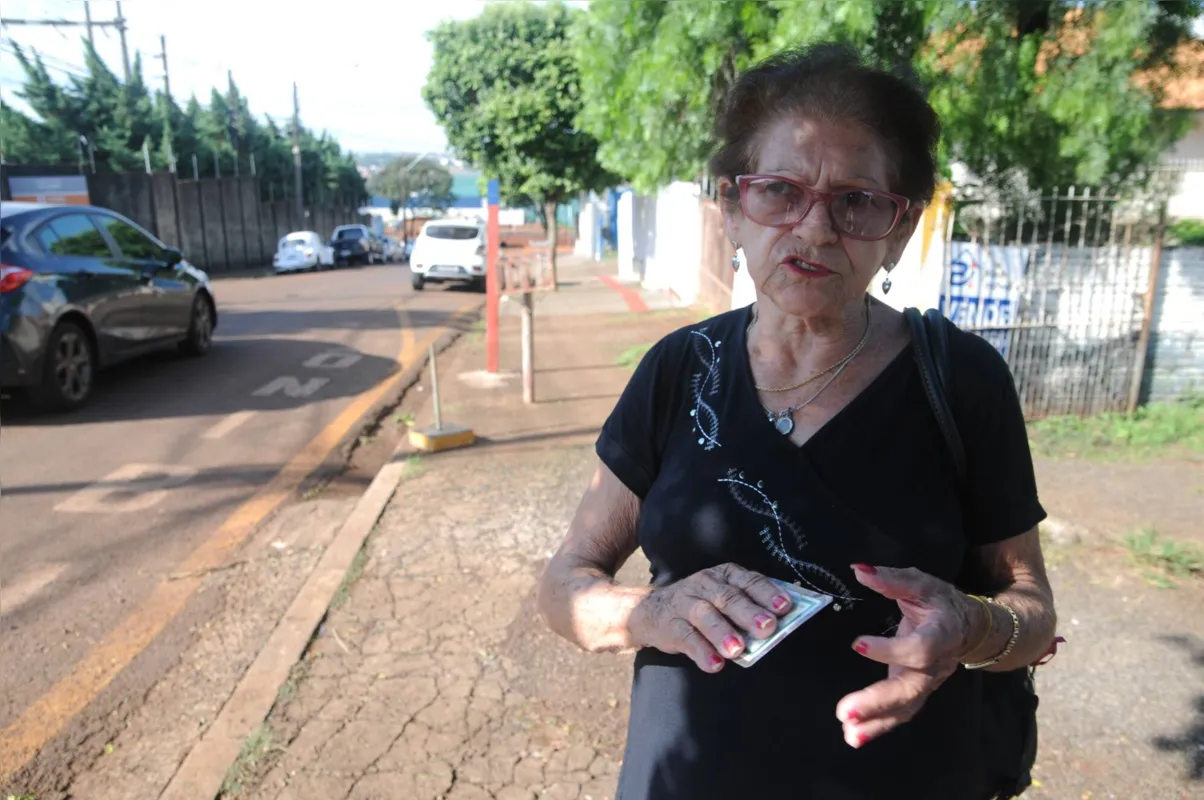 Leila Souza: "Depois que fechou virou isso aqui"