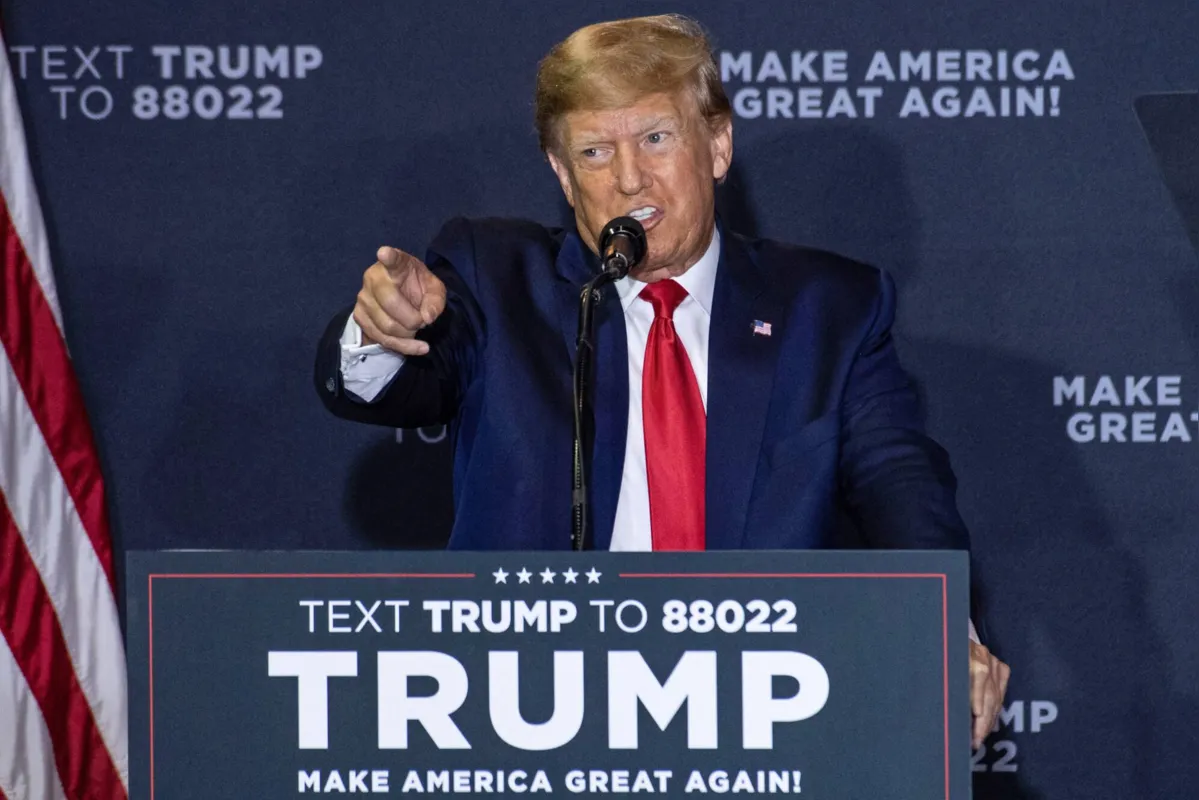 A sabatina, realizada em New Hampshire, foi dominada pela insistência de Trump em repetir as alegações infundadas de fraude nas eleições presidenciais de 2020