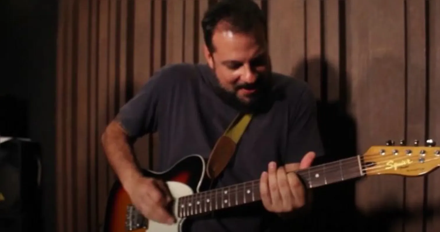 Guitarrista Edu Benvenhu está com Chris Vianna no videoclipe da produtora Catavento