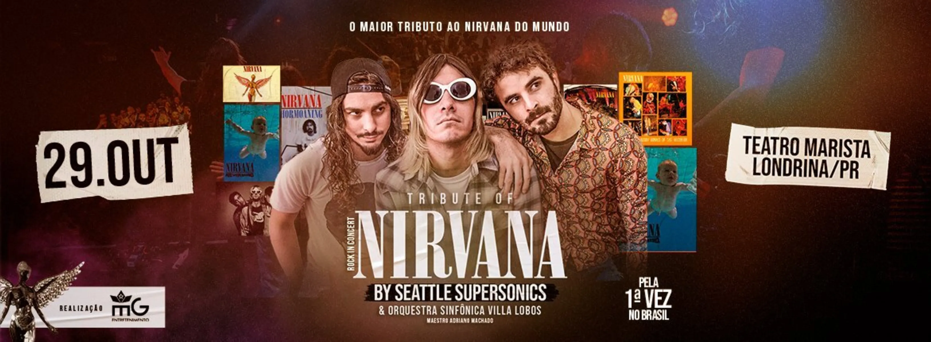 Imagem ilustrativa da imagem Outubro chega com música e uma explosão de shows em Londrina