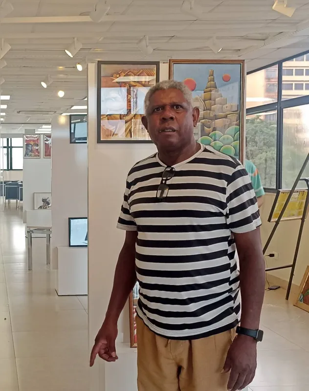 Vagner Nogueira, coordenador da  38ª Mostra Afro Brasileira Palmares: Há obras inéditas e também aquelas que já estiveram em outras mostras porque esse é também um momento de resgate e valorização"