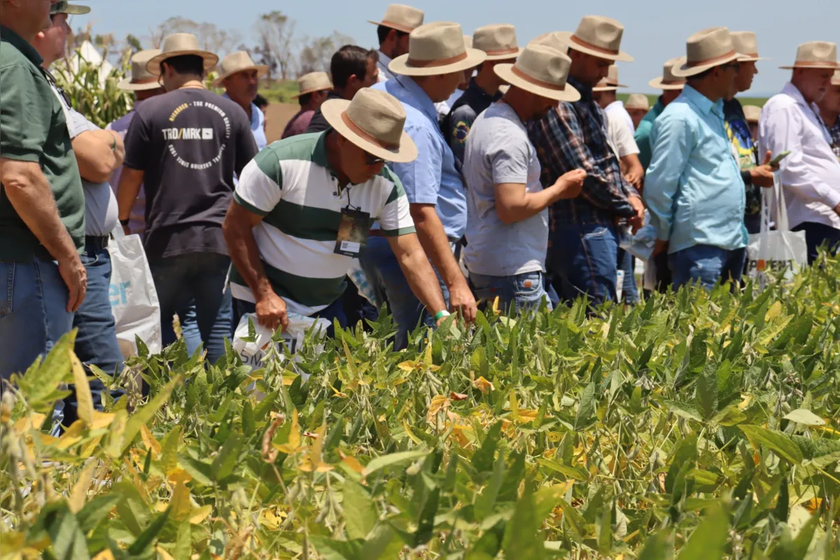 A alta tecnologia foi apresentada aos participantes do Agro Tec através de circuitos técnicos
