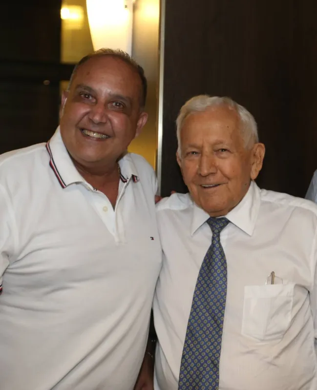 Luiz Antônio Ramos com Manoel Ramos