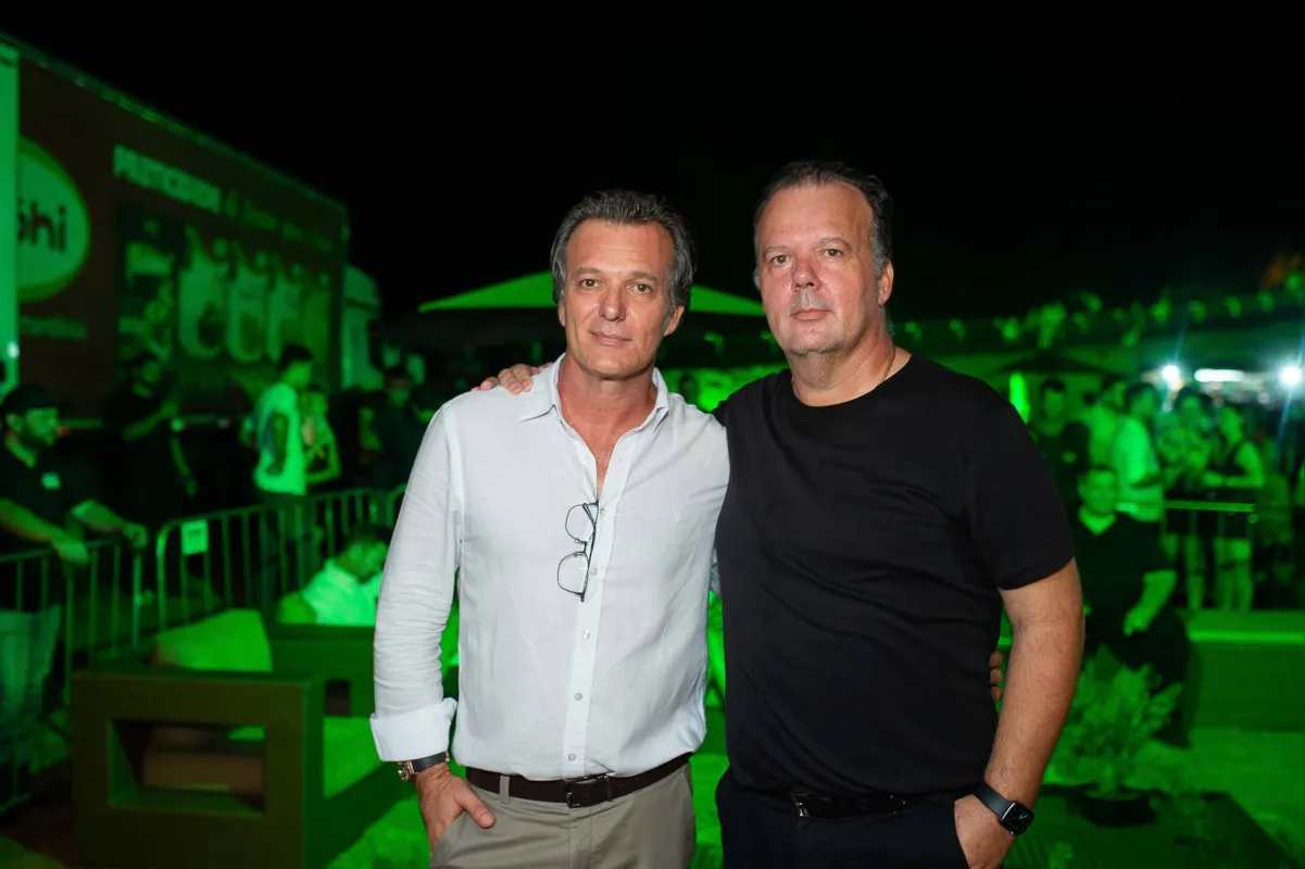 Os irmãos e anfitriões da noite, Patrick e Rodrigo Ferro