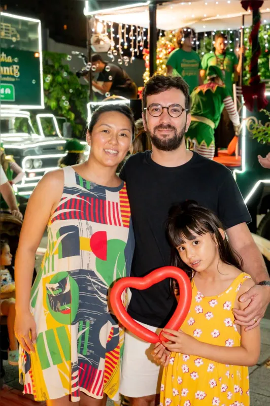 Micaela, Rômulo e Clara Hermeto