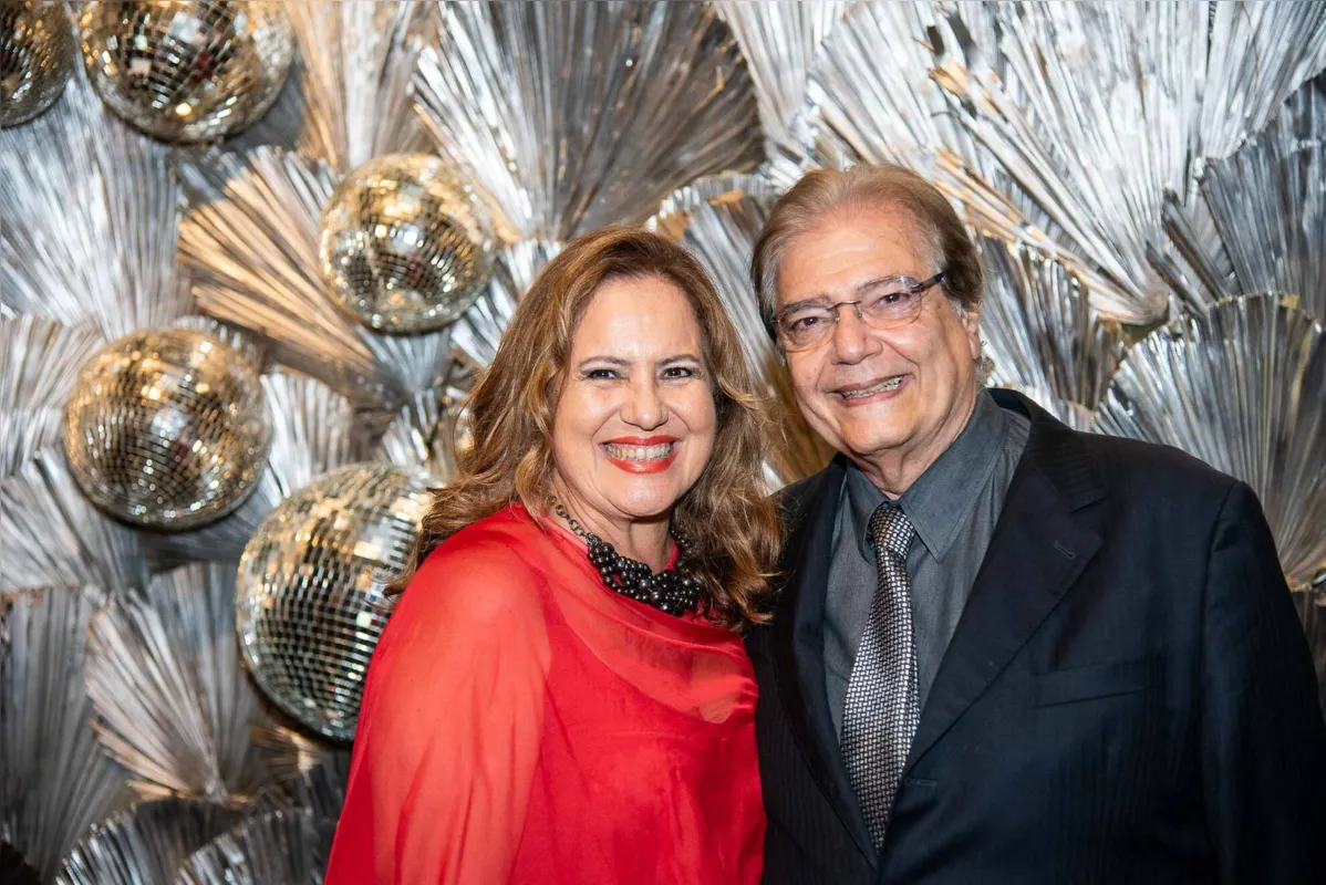 A Presidente da AML, a Associação Médica de Londrina, Dra. Rosana Ceribelli Nechar, e seu marido, o médico Dr. Antônio Nechar