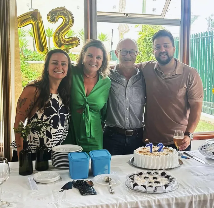 Imagem ilustrativa da imagem Belinati comemorou 80 anos e seu sobrinho Marcelo o saúda