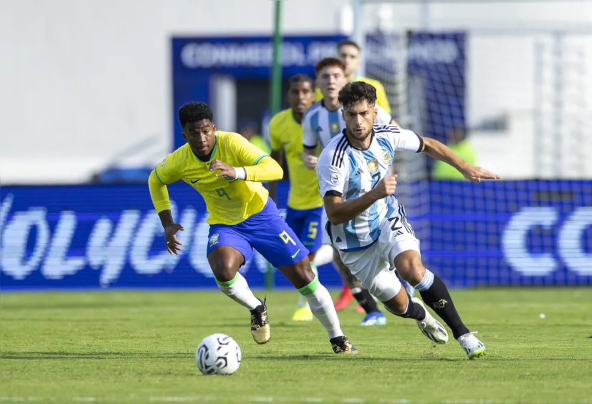 Imagem ilustrativa da imagem Brasil perde para Argentina e fica de fora dos Jogos de Paris