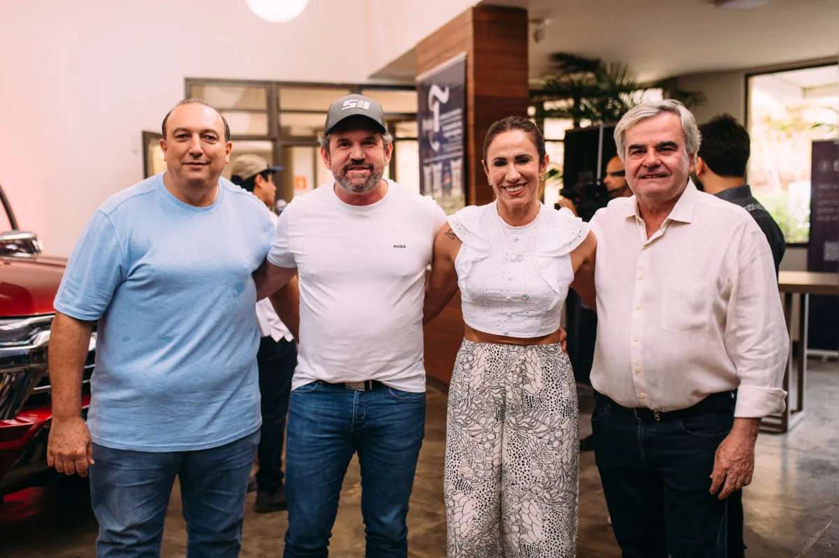 Marcio Matiazzi, Roberto e Simone Bavaresco e Cássio Tottene