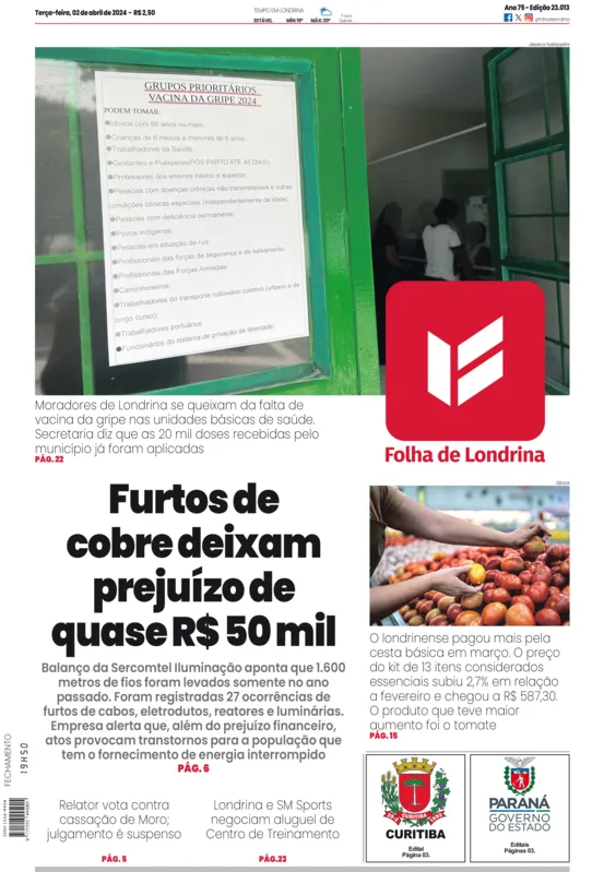 Imagem ilustrativa da imagem Capa 02/04/2024