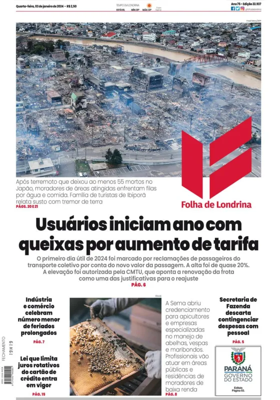 Imagem ilustrativa da imagem Capa 03/01/2024