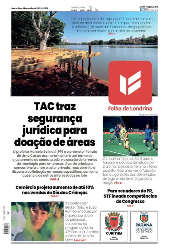 Imagem ilustrativa da imagem Capa 04/10/2023