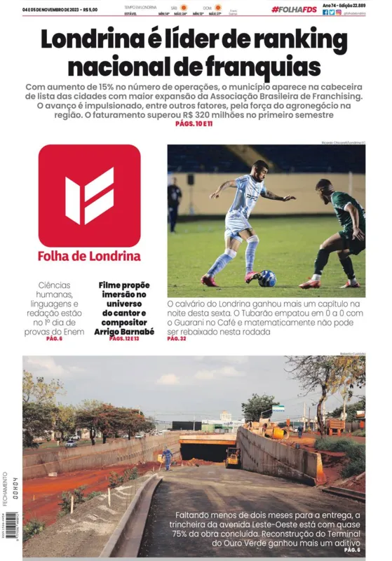 Imagem ilustrativa da imagem Capa 04/11/2023
