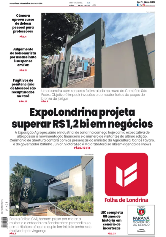 Imagem ilustrativa da imagem Capa 05/04/2024
