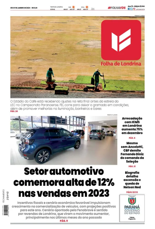 Imagem ilustrativa da imagem Capa 06/01/2024