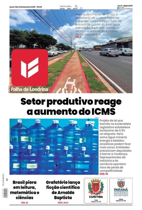 Imagem ilustrativa da imagem Capa 06/12/2023