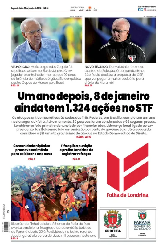 Imagem ilustrativa da imagem Capa 08/01/2024