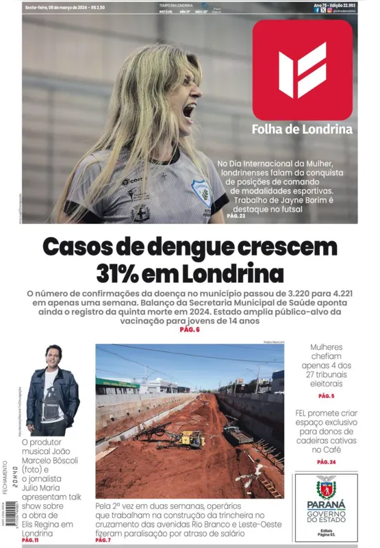 Imagem ilustrativa da imagem Capa 08/03/2024
