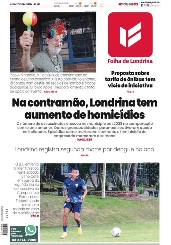 Imagem ilustrativa da imagem Capa 10/02/2024