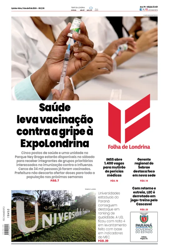 Imagem ilustrativa da imagem Capa 11/04/2024