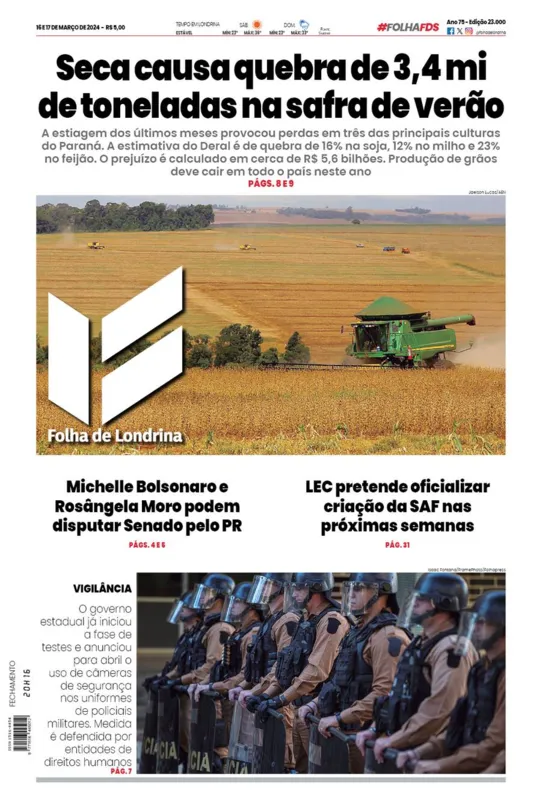 Imagem ilustrativa da imagem Capa 16/03/2024