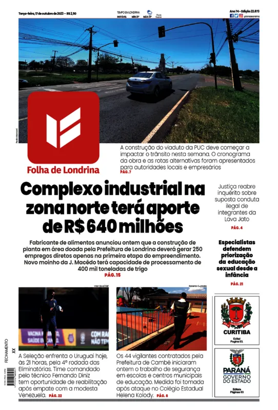 Imagem ilustrativa da imagem Capa 17/10/2023
