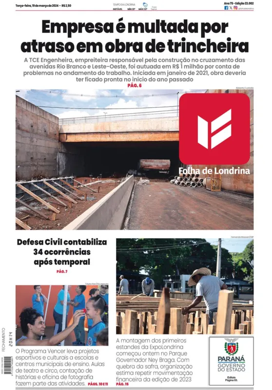 Imagem ilustrativa da imagem Capa 19/03/2024