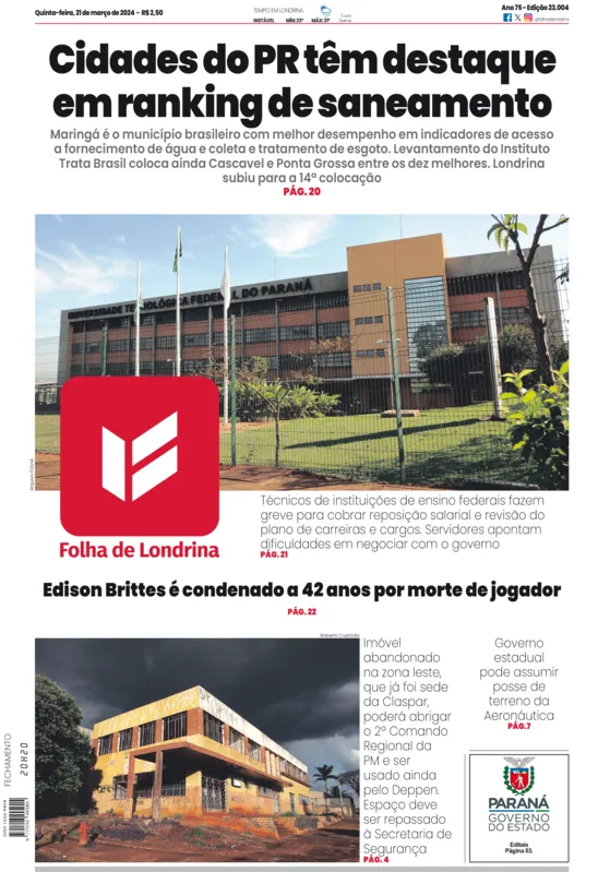 Imagem ilustrativa da imagem Capa 21/03/2024