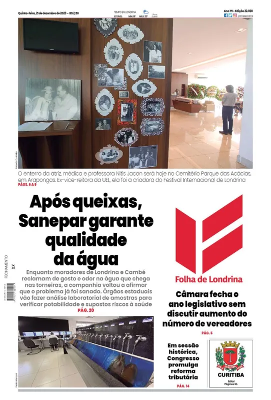 Imagem ilustrativa da imagem Capa 21/12/2023
