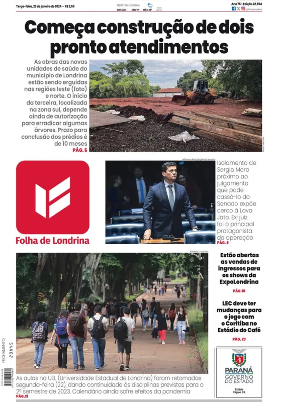 Imagem ilustrativa da imagem Capa 23/01/2024