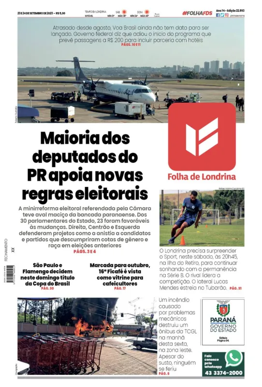 Imagem ilustrativa da imagem Capa 23/09/2023
