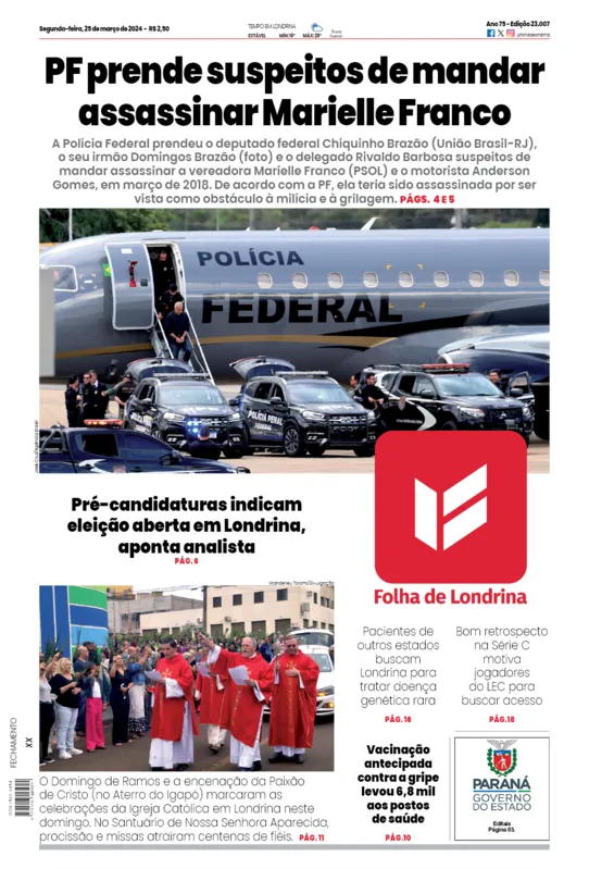 Imagem ilustrativa da imagem Capa 25/03/2024