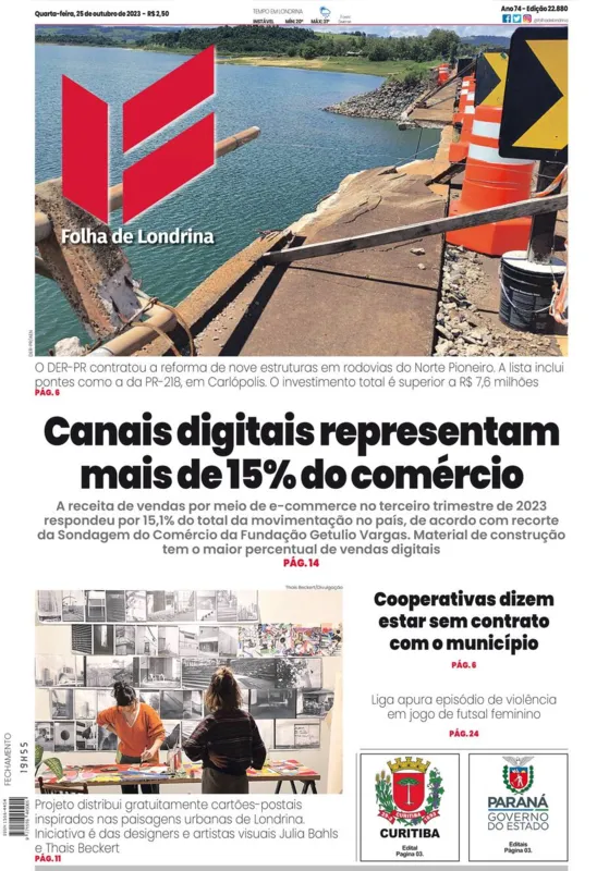 Imagem ilustrativa da imagem Capa 25/10/2023