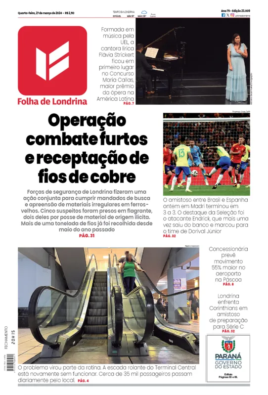 Imagem ilustrativa da imagem Capa 27/03/2024