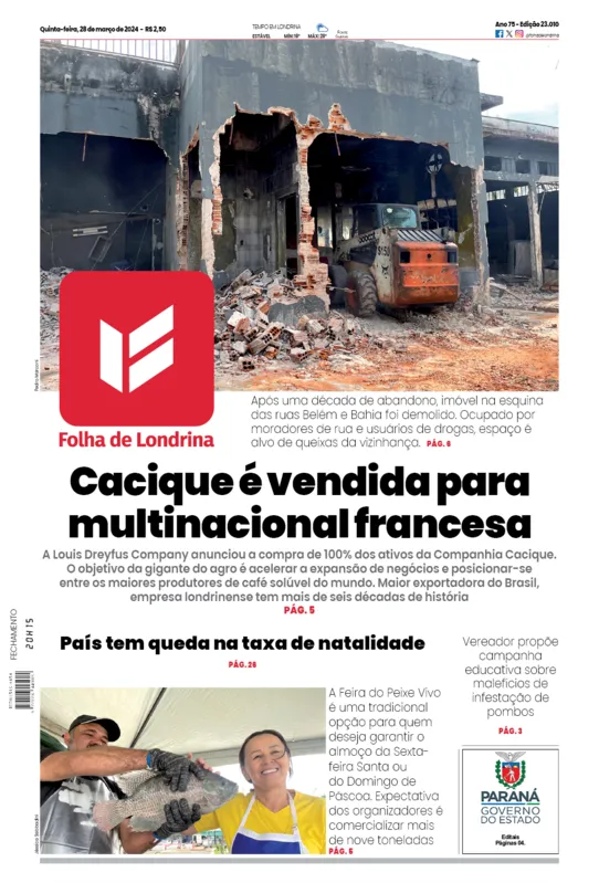 Imagem ilustrativa da imagem Capa 28/03/2024