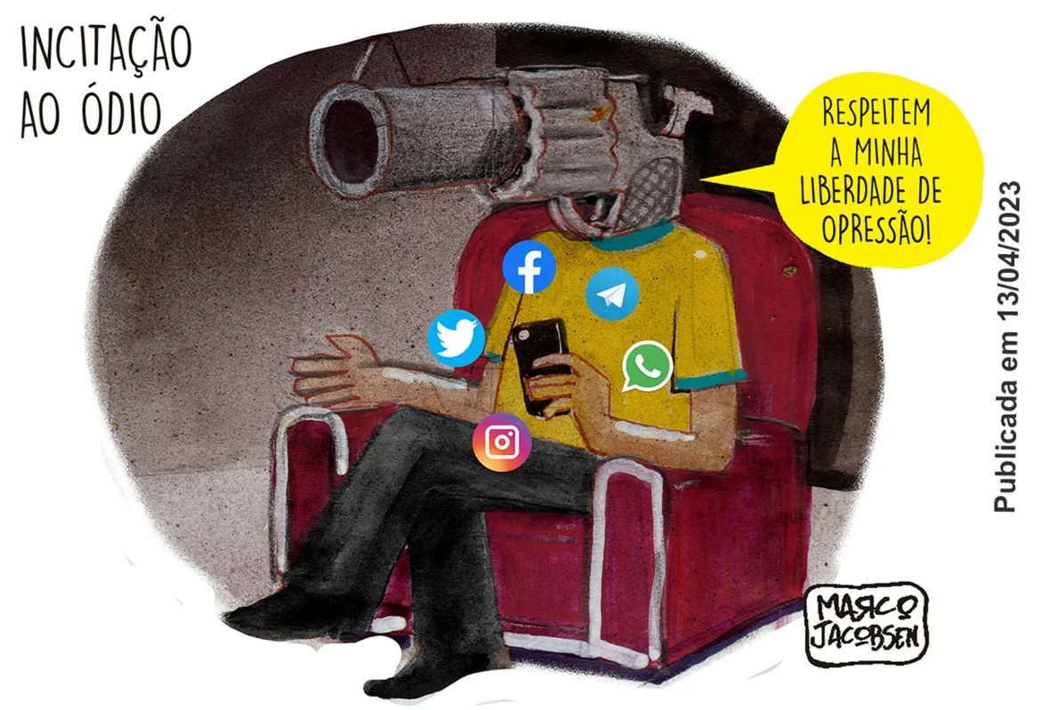 Imagem ilustrativa da imagem Charge 03/02/2024