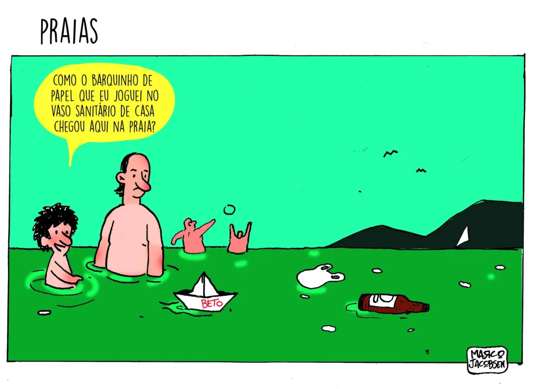 Imagem ilustrativa da imagem Charge 04/01/2024
