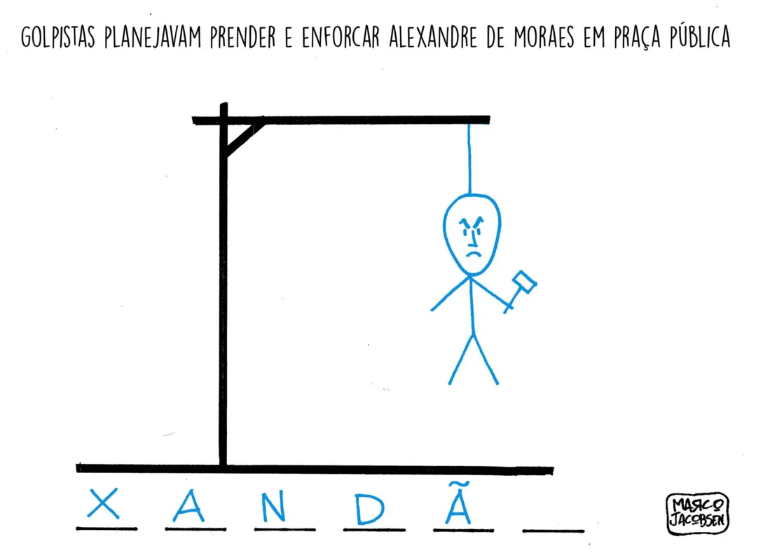 Imagem ilustrativa da imagem Charge 06/01/2024