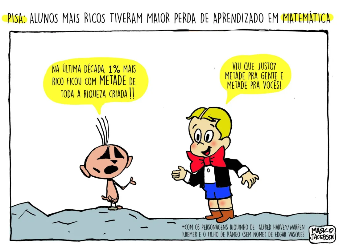 Imagem ilustrativa da imagem Charge 06/12/2023