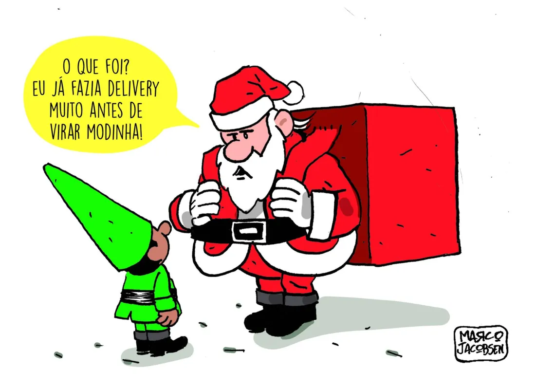 Imagem ilustrativa da imagem Charge 07/12/2023