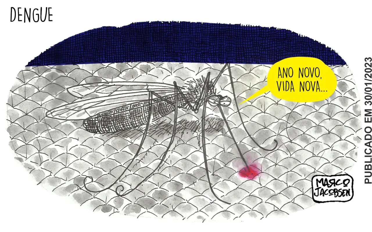 Imagem ilustrativa da imagem Charge 08/02/2024